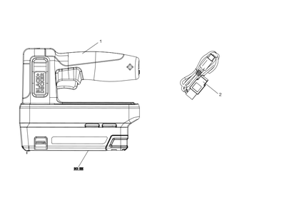 Exploded Diagram A Diagram and Parts List for BCN115FF Type 1 Black and Decker Nailer